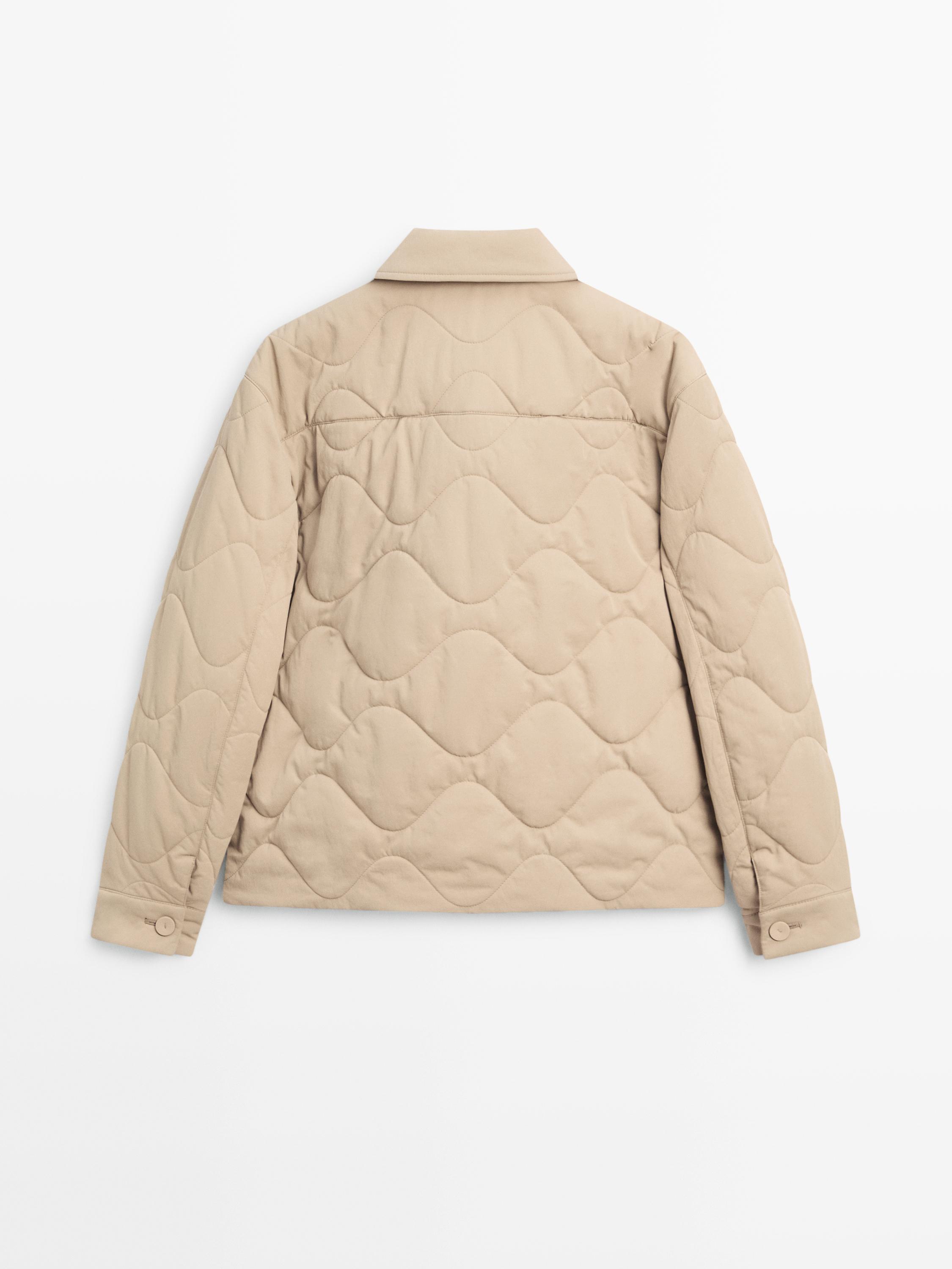 Jacket with seam details